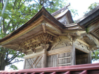国指定重要有形文化財　古四王神社本殿